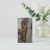 Vieil art de carte de visite de charnière de grain (Debout devant)