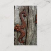 Vieil art de carte de visite de charnière de grain (Dos)