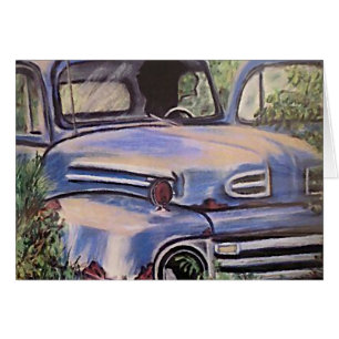 Vieil art vintage de camion