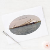 vieil autocollant Adam E. Cornelius (Enveloppe)