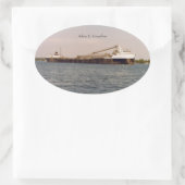 vieil autocollant Adam E. Cornelius (Sac)