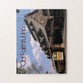 Vieille auberge fidèle de Yellowstone - puzzle (Vertical)