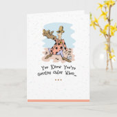 Vieille carte d'anniversaire de type (Fleur jaune)