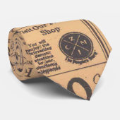 Vieille cravate de style de page de journal (Roulé)