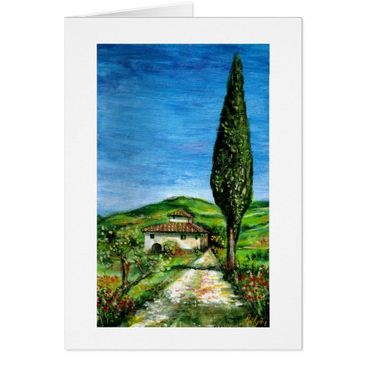 Vieille ferme en Toscane (Devant)