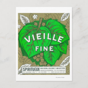 Vieille Fine Wine LabelEurope Briefkaart