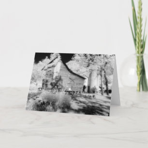 Vieille grange No. de la Virginie carte de voeux 2