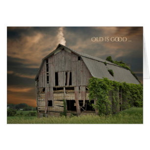 Vieille grange Patinée