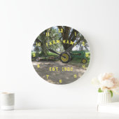 Vieille horloge murale de tracteur (Maison)
