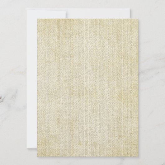 Vieille invitation de papier vintage d'arrière - (Devant)