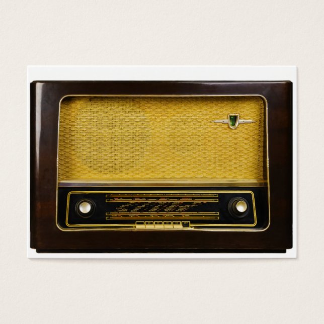 vieille radio (Devant)