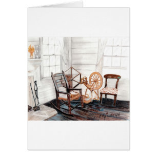 Vieille roue de rotation