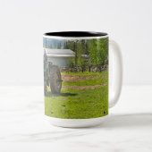 Vieille tasse d'agriculteur (Devant droit)