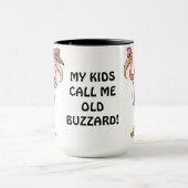 Vieille tasse de café de Buzzard (Centre)