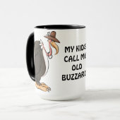 Vieille tasse de café de Buzzard (Devant gauche)