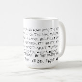 Vieille tasse de Skool DM de Gamers en acier de (Devant droit)