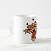 vieille tasse de tigre (Devant gauche)