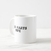 Vieille tasse d'épouse de pets (Devant gauche)