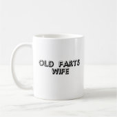 Vieille tasse d'épouse de pets (Gauche)