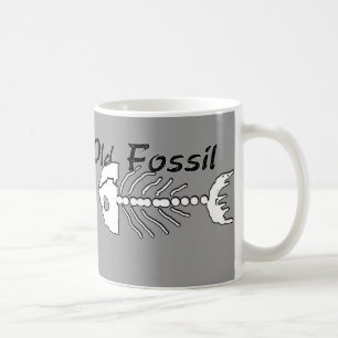 Vieille tasse fossile