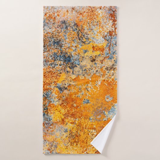 Vieille texture rouille. Grunge arrière - plan en (Serviette de bain)