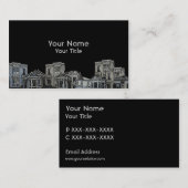 Vieilles cartes faites sur commande d'immobiliers (Devant / Derrière)