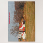 Vieilles granges du Tennessee. Puzzle (Vertical)