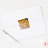 vieilles recettes autocollants carrés (Enveloppe)