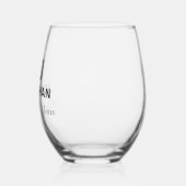 Vieilli à la perfection Anniversaire Verre de vin (Gauche)