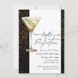 Vieilli à Perfection 40e anniversaire Invitation<br><div class="desc">Anniversaire Cocktail/ Martini graphique Invitations. Facile à personnaliser. Tout le texte est ajustable et facile à changer pour vos besoins de partie. Simple Watercolor fruité boisson graphiques. Invitations pour lui ou elle. N'importe quel âge,  il suffit de changer le texte. Thème Âgé à perfection</div>