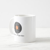 Vieilli à Perfection Vintage Mug (Devant gauche)