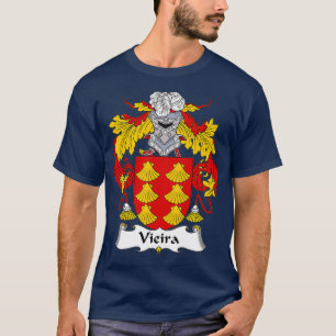 Vieira Coat of Arms Family Crest T-shirt