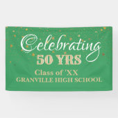 Viel 50 jaar! DOUANE-klasse reünie banner (Horizontaal)