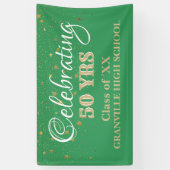 Viel 50 jaar! DOUANE-klasse reünie banner (Verticaal)