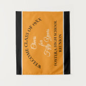 Viel! 50e klas reüleparty wandkleed (Voorkant)