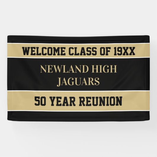 Viel! CUSTOM Class Reunion Banner (Horizontaal)