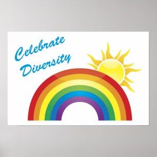 Viel de Posters van de Diversiteit van de Regenboo
