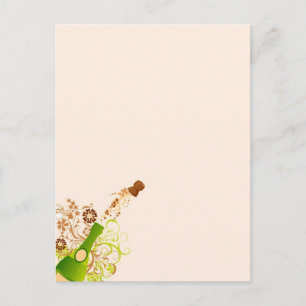 Viel in stijl briefkaart