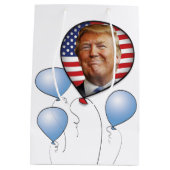 Viel met Trump Medium Cadeauzakje (Achterkant)