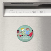 Viel onze verschillen! magneet (Insitu (Vaatwasser))