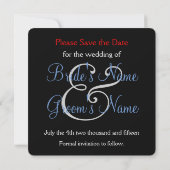 Viel sparen-de datum rood/wit/blauw 5 save the date (Achterkant)