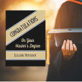 Viel! Trendy Master Afstuderen Card Kaart