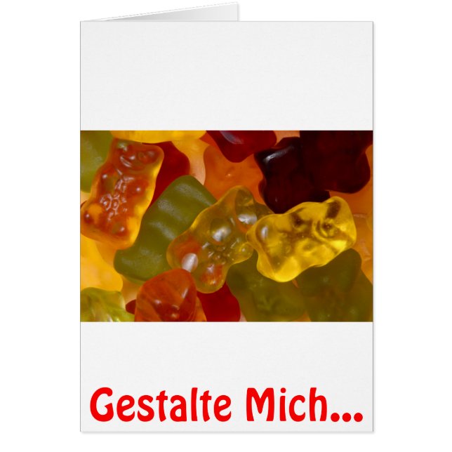 Viele bunte Gummibärchen (Voorkant)