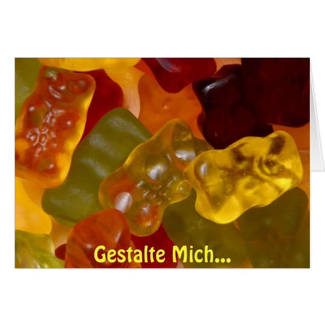 Viele bunte Gummibärchen (Devant horizontal)