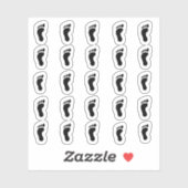 Viele kleine Füße Sticker (Vel)