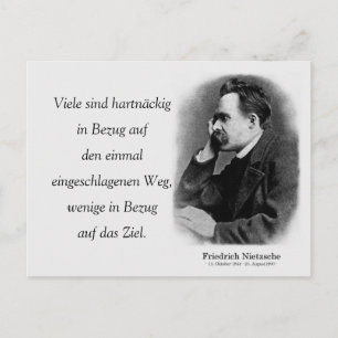 Viele sind hartnäckig briefkaart