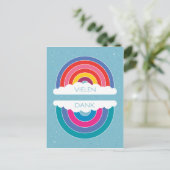 Vielen Dank Briefkaart (Staand voorkant)