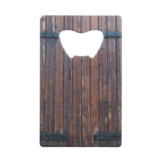 Vielles Portes Brown En Bois Avec Support En Fer N (Dos)