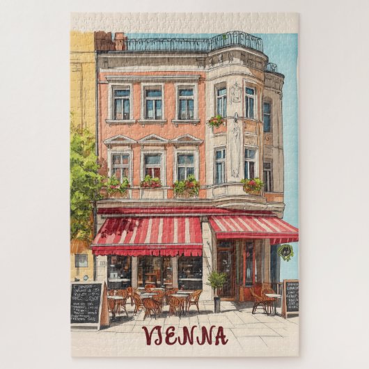 Vienna Austria Travel Legpuzzel (Verticaal)