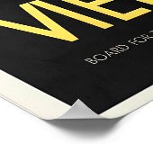 Vienna Austria Vintage Travel Poster (Coin)